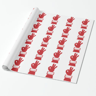 Papier Cadeau père Noël correct