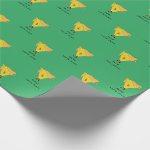 Papier Cadeau Père Noël nacho