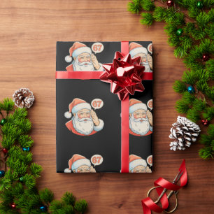 Papier Cadeau Père Noël Six Sept 6 7 67 Noël Drôle Xmas Meme