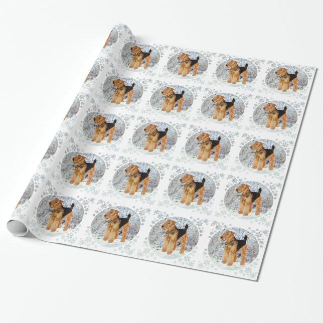 Papier Cadeau Période hivernale (Déroulé)