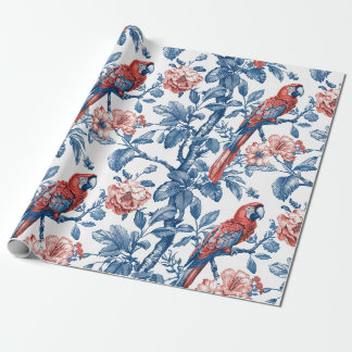 Papier Cadeau Perroquet