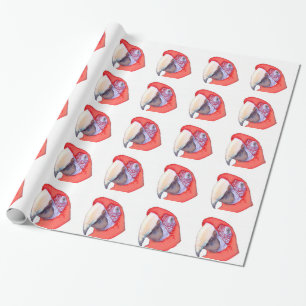 Papier Cadeau Perroquet d'ara de Greenwing