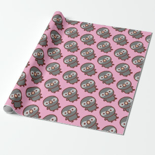 Papier Cadeau Perroquet Gris Timneh