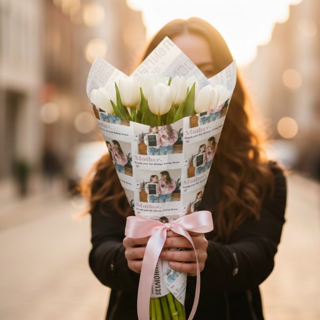 Papier Cadeau Personalized Mother’s Day  with Photo  (Créateur téléchargé)
