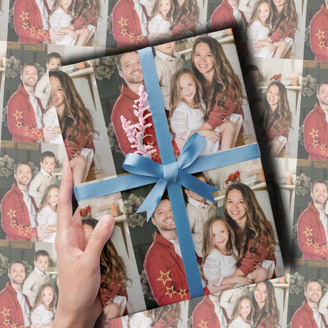Papier Cadeau Personalized Photo Wrapping Paper (Créateur téléchargé)
