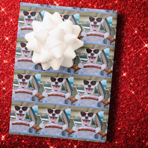 Papier Cadeau Personnalisé avec Photo, Image Chien
