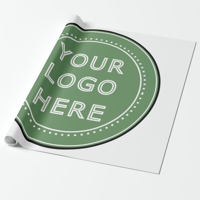 Papier Cadeau Personnalisé, élégant, moderne et minimal (Déroulé)