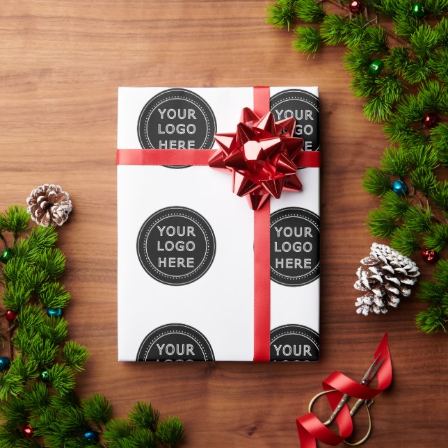 Papier Cadeau Personnalisé minimaliste, simple et moderne (Cadeau de vacances)