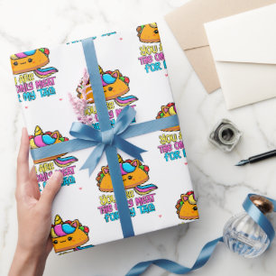 Papier Cadeau Personnalisé Vous Êtes La Seule Viande Pour Mon Ta