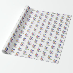 Papier Cadeau Personnaliser, 45e anniversaire Nun vie religieuse