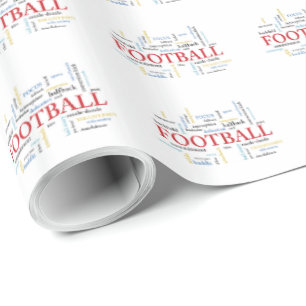 Papier Cadeau Personnaliser, Football Coach Merci en mots