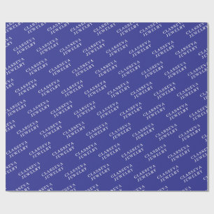 PAPIER CADEAU PERSONNALISEZ VOTRE LOGO ÉLÉGANT MODERNE STYLÉ CLA