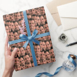 Papier Cadeau Personnalized Face Picture Unique Photo Birthday<br><div class="desc">Photo Funny Custom / Picture Birthday ou everyday wrapping paper. Upload your own photo to give the most unique wrapped vend ! This est great for holiday rapping paper so everyone knows's gift who's This veut faire du crack-up with a laugh.</div>