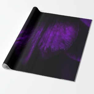 Papier Cadeau Pétale de fleurs violettes