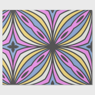 Papier Cadeau Pétales de fleurs colorées Thunder_Cove