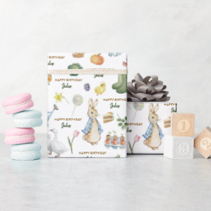 Papier Cadeau Peteer le lapin