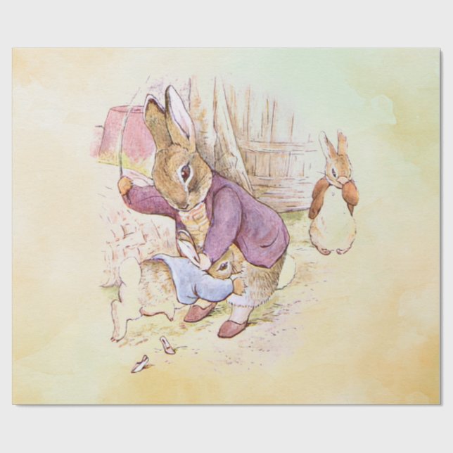 Papier Cadeau Peter Rabbit 9 (Plat)