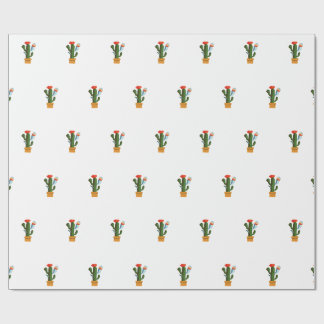 Papier Cadeau Petit cactus