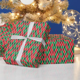 Papier Cadeau Petit Harlequin Ton Noël
