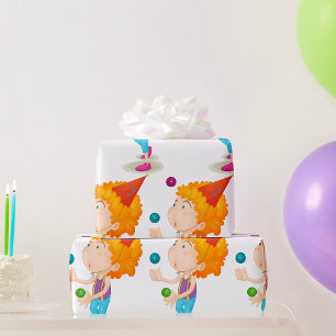 Papier Cadeau Petit Jongleur