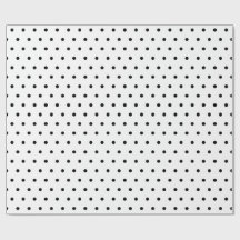 Petit Polka noir et blanc cadeau de Noël