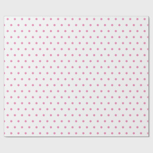 Papier Cadeau Petit Polka rose Point Party cadeau de Noël
