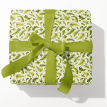 Petite Aquarelle Verte Feuilles