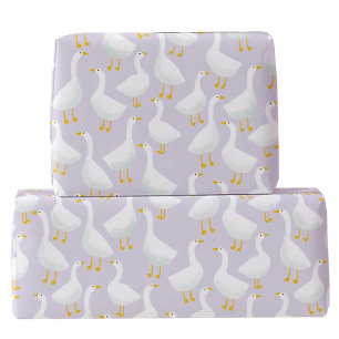 Papier Cadeau Petite oie Lilac pourpre Lilac