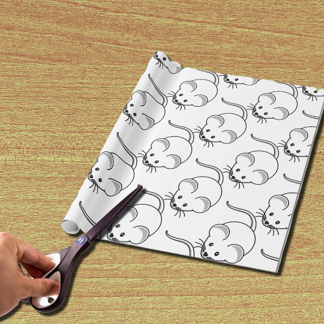 Papier Cadeau Petite souris graphique (Créateur téléchargé)