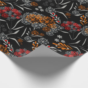 Papier Cadeau Petites fleurs mignonnes sans couture motif floral