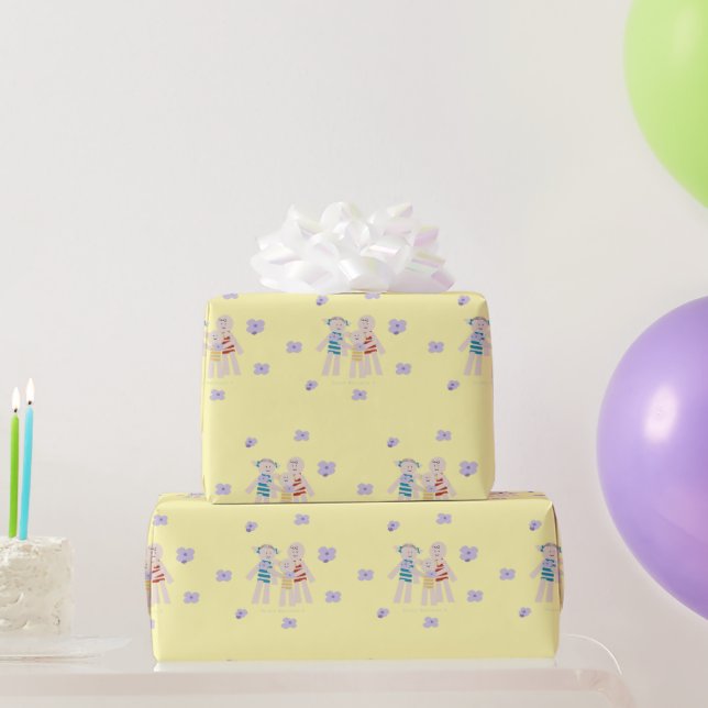 Papier Cadeau Petits Habitants - Canciones para Soñar (Cadeaux de fête)