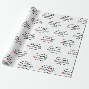 Papier Cadeau Pharmacien Funny Awesome Pharmacist Cadeau