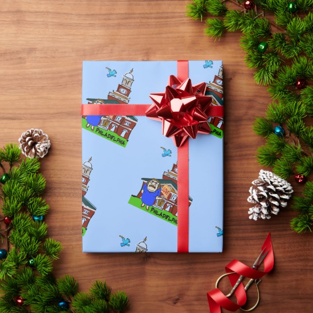 Papier Cadeau Philadelphie (Cadeau de vacances)