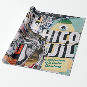 Papier Cadeau Photo de clôture de papiers déchirés