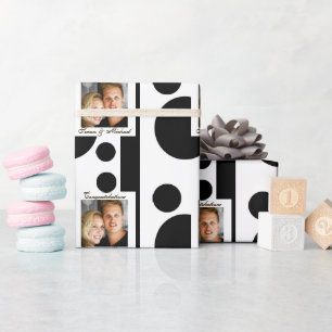 Papier Cadeau Photo famille amis couples PERSONNALISER