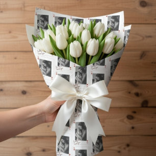 Papier Cadeau Photo personnalisé pour la fête des Mères