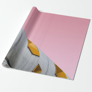 PAPIER CADEAU PHOTOGRAPHIE À FAIBLE ANGLE DU BÂTIMENT GRIS