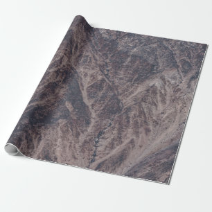 Papier Cadeau Photographie aérienne des chaînes de montagnes