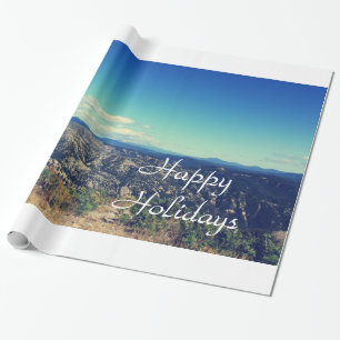 Papier Cadeau Photographie de paysage de style vintage