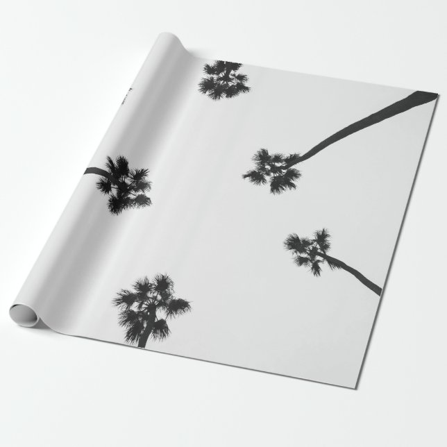 Papier Cadeau Photographie en angle bas de six arbres (Déroulé)