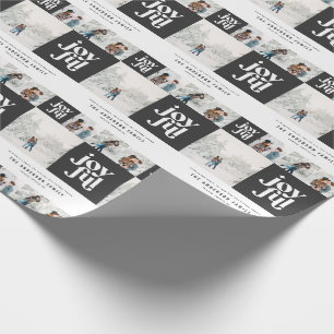 Papier Cadeau Photographie moderne géométrique joyeuse typograph