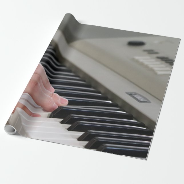 Papier Cadeau Piano cool (Déroulé)