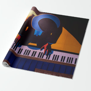 Papier Cadeau Piano Extraordinaire