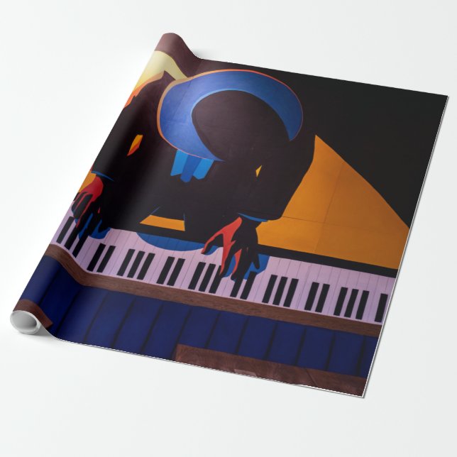 Papier Cadeau Piano Extraordinaire (Déroulé)