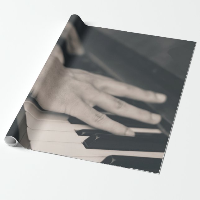Papier Cadeau Piano génial (Déroulé)