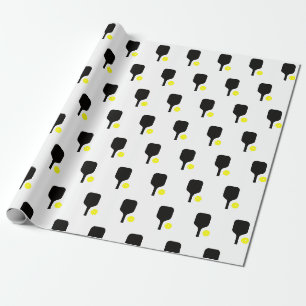 Papier Cadeau Pickleball paddles & balls