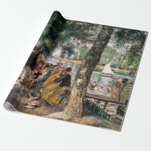 Papier Cadeau Pierre-Auguste Renoir - Baignade sur la Seine