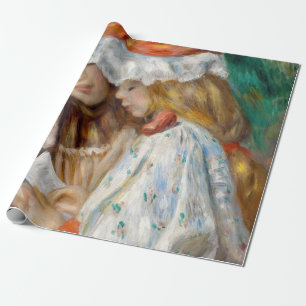 Papier Cadeau Pierre-Auguste Renoir - Deux Filles Lecture