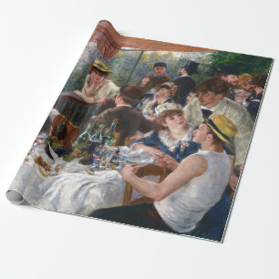 Papier Cadeau Pierre-Auguste Renoir - Le déjeuner des canotiers