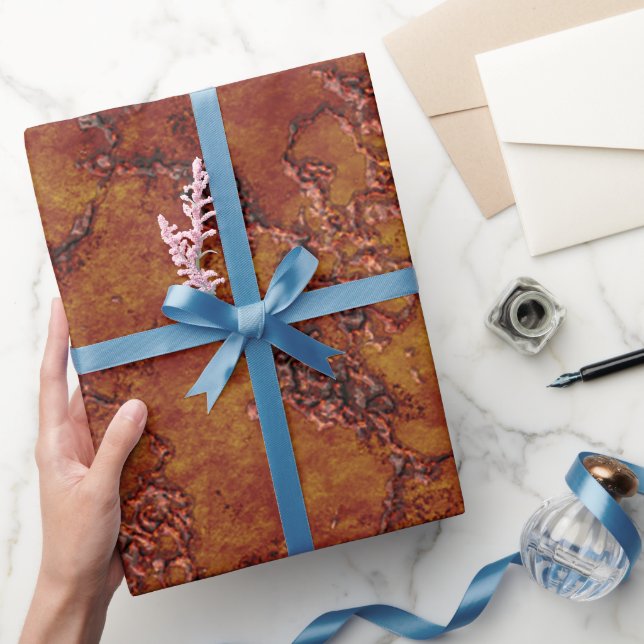 Papier Cadeau Pierre rugueuse d'Halloween (Cadeaux)